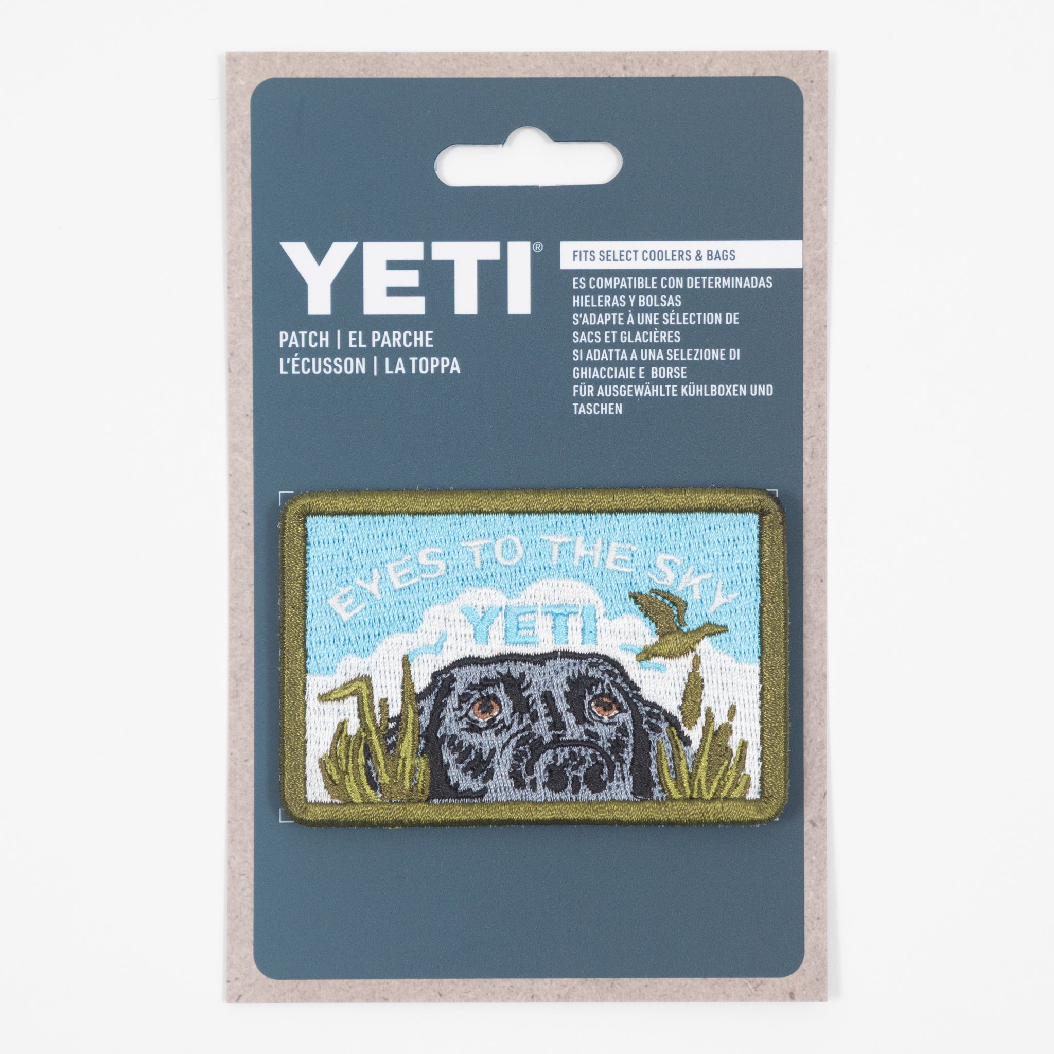 YETI Eyes To The Sky Patch in BLUE