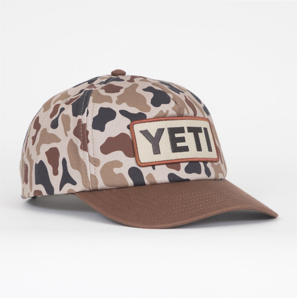 YETI® Mid Pro Flat Brim Hat in Wetlands Camo
