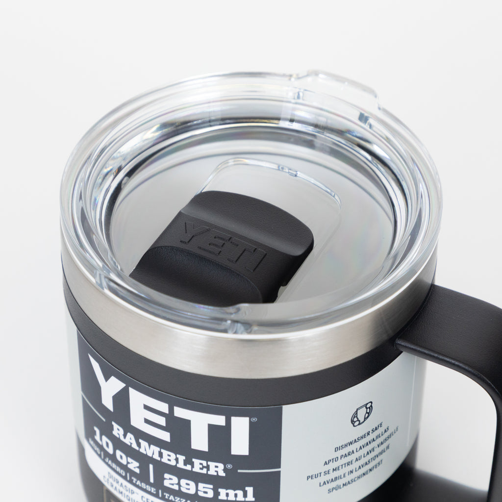 YETI Rambler® 10 oz (295 ml) Stackable Mug With DuraSip™ Ceramic Lining in Black