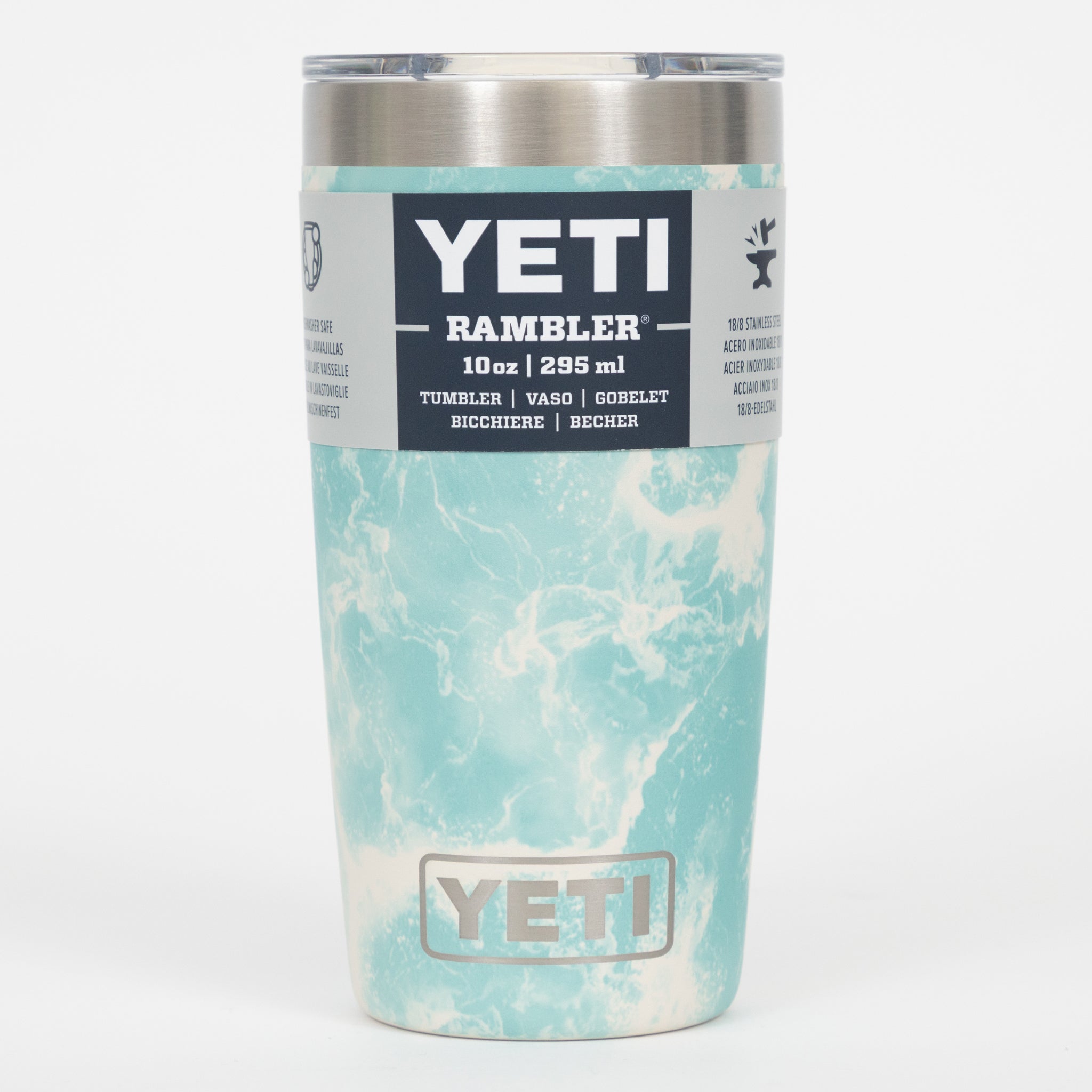 YETI Rambler 10 oz (295 ml) Tumbler With MagSlider™ Lid in Sea View
