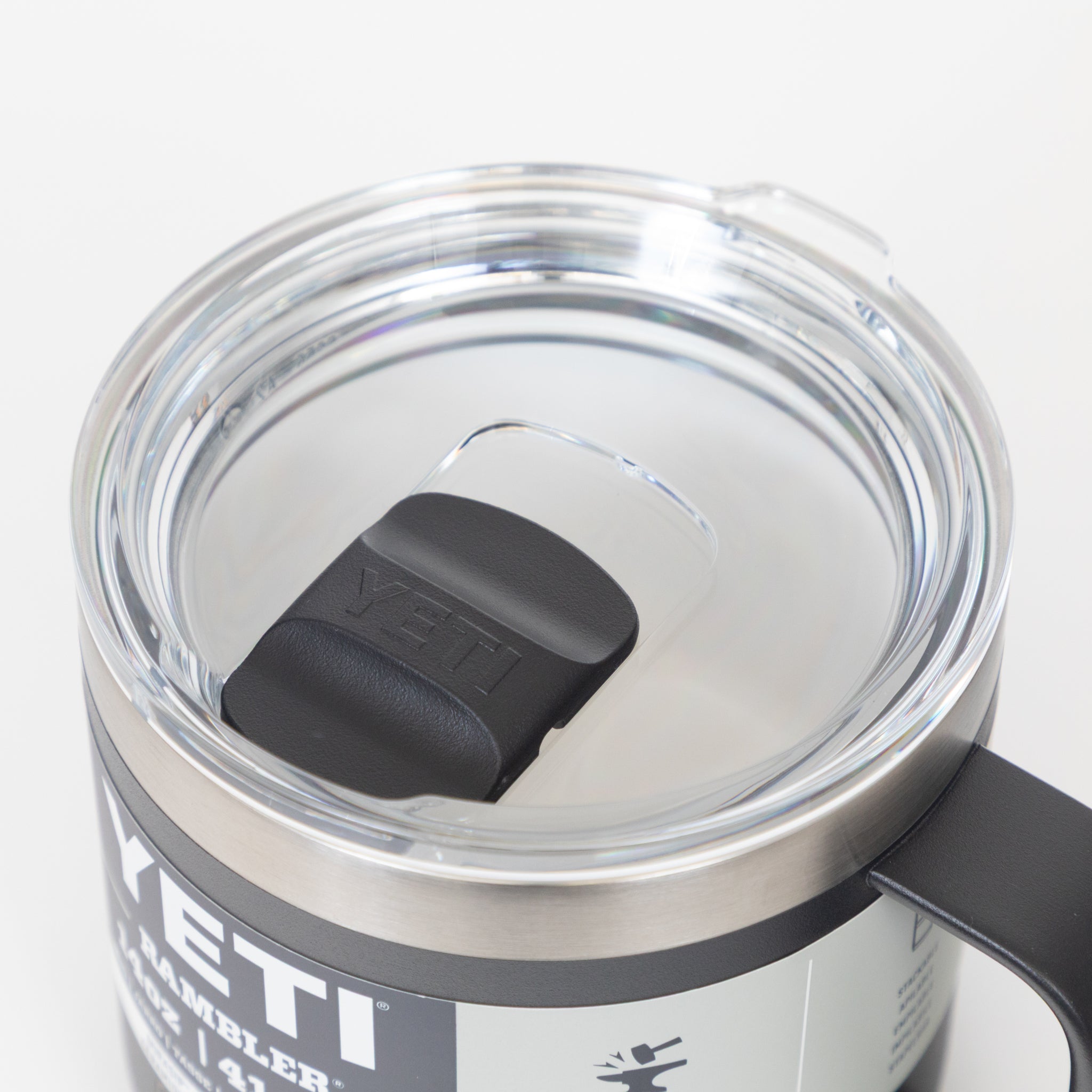 YETI Rambler® 14 oz (414 ml) Stackable Mug With DuraSip™ Ceramic Lining in BLACK