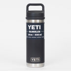 YETI Rambler® 18 oz (532 ml) Bottle with Chug Cap in Black