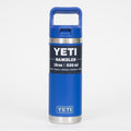 YETI Rambler® 18 oz (532 ml) Bottle With Straw Cap in Royal Blue