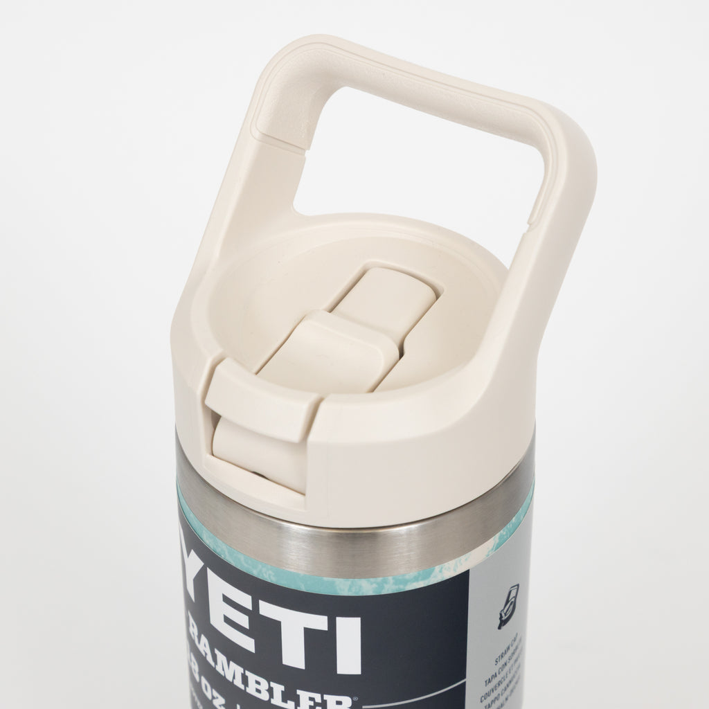 YETI Rambler® 18 oz (532 ml) Bottle With Straw Cap in Sea View