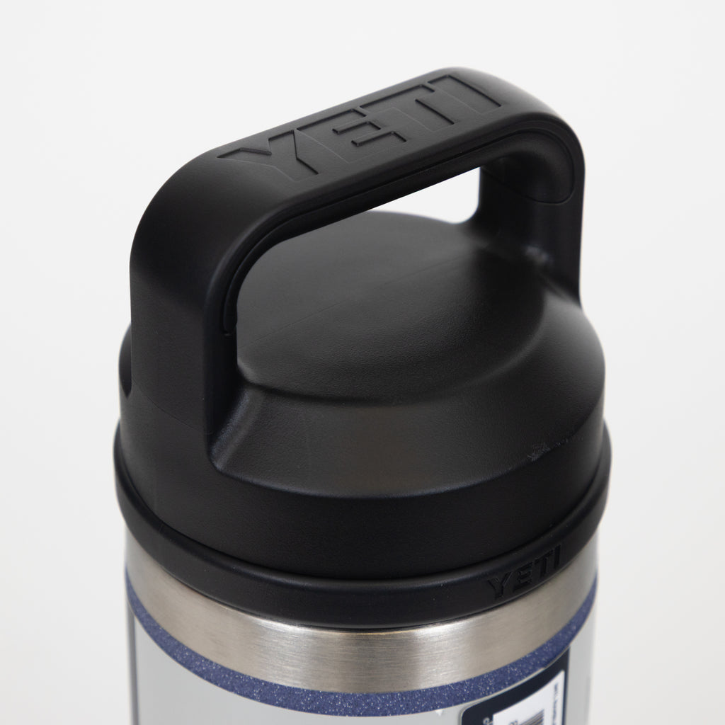 YETI Rambler 18oz Bottle with Chug Cap — Moon Dust — detail view