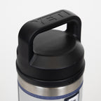 YETI Rambler 18oz Bottle with Chug Cap — Moon Dust — detail view