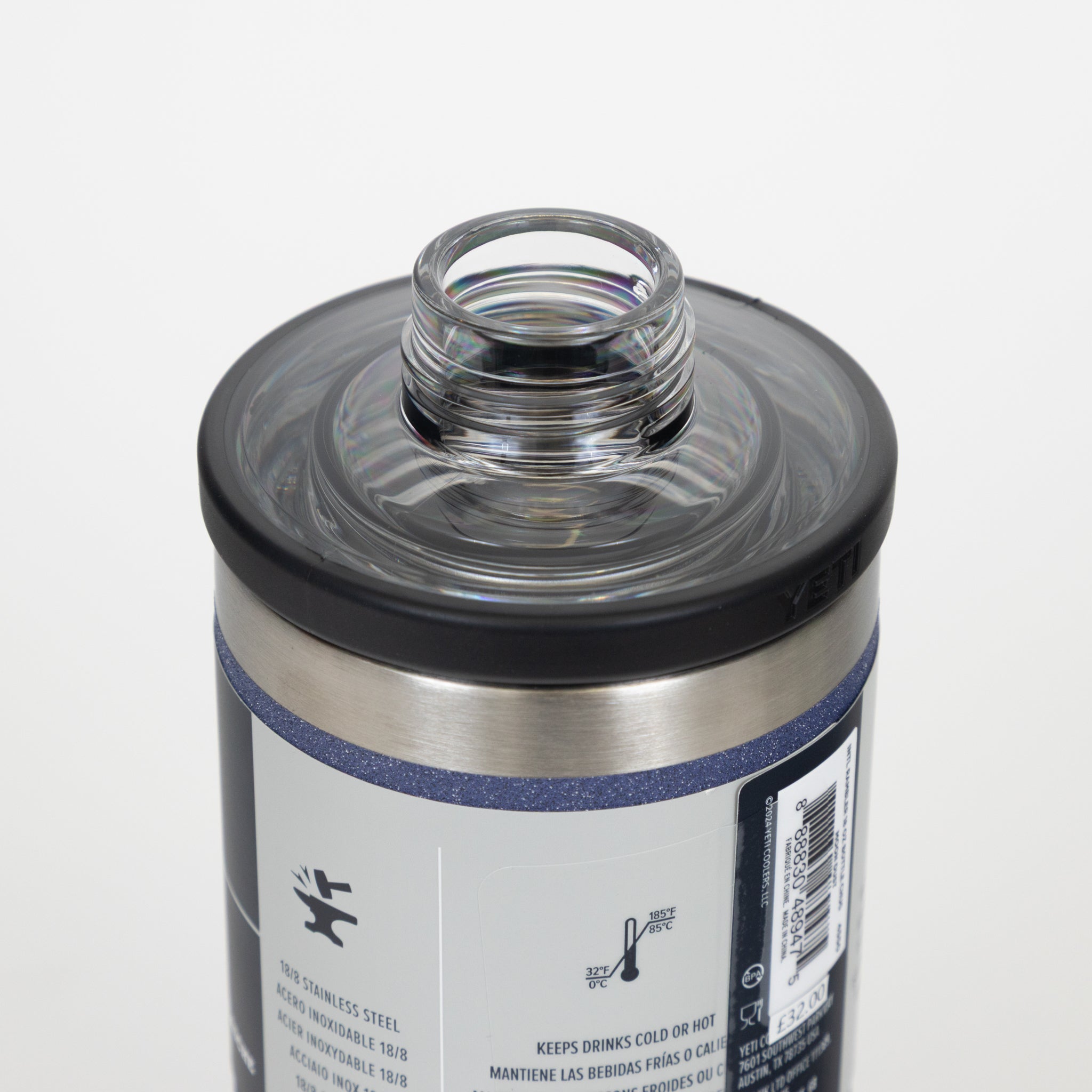 YETI Rambler® 18 oz (532 ml) Bottle with Chug Cap in Moon Dust