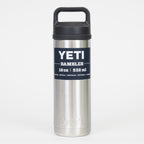 YETI Rambler® 18 oz (532 ml) Bottle with Chug Cap in Stainless Steel