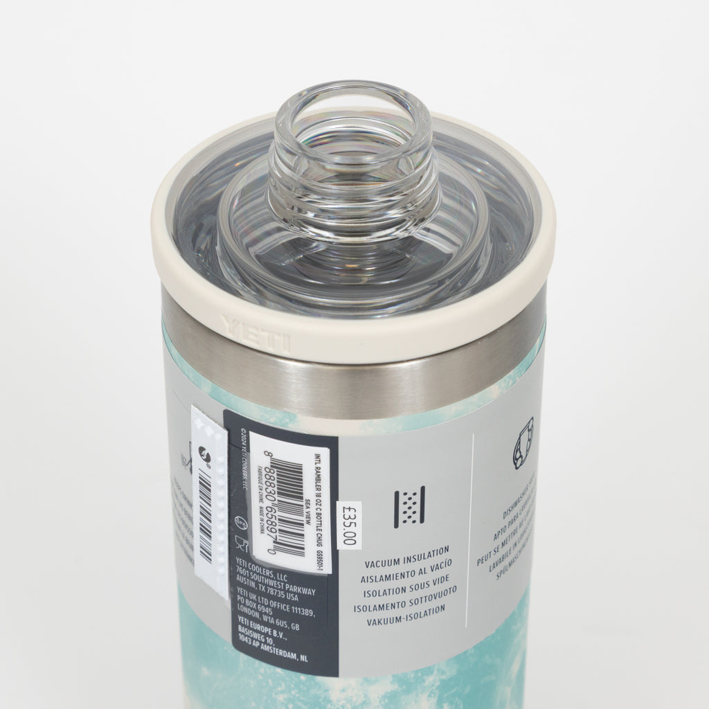 YETI Rambler® 18 oz (532 ml) Bottle with Chug Cap in Sea View