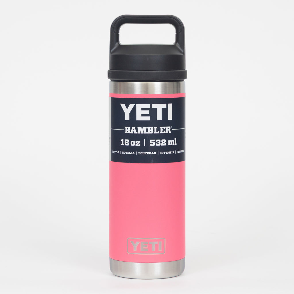 YETI Rambler® 18 oz (532 ml) Bottle with Chug Cap in TROPICAL PINK