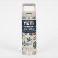 YETI Rambler® 18 oz (532 ml) Bottle with Straw Cap in Cape Summer Camp