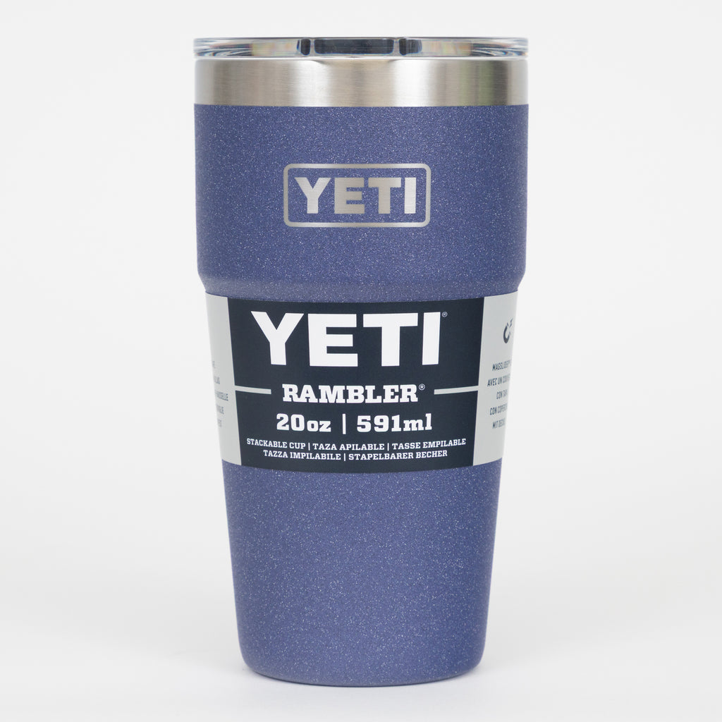 YETI Rambler 20oz Stackable Cup — Moon Dust — main view
