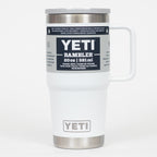 YETI Rambler® 20 oz (591 ml) Travel Straw Mug in White