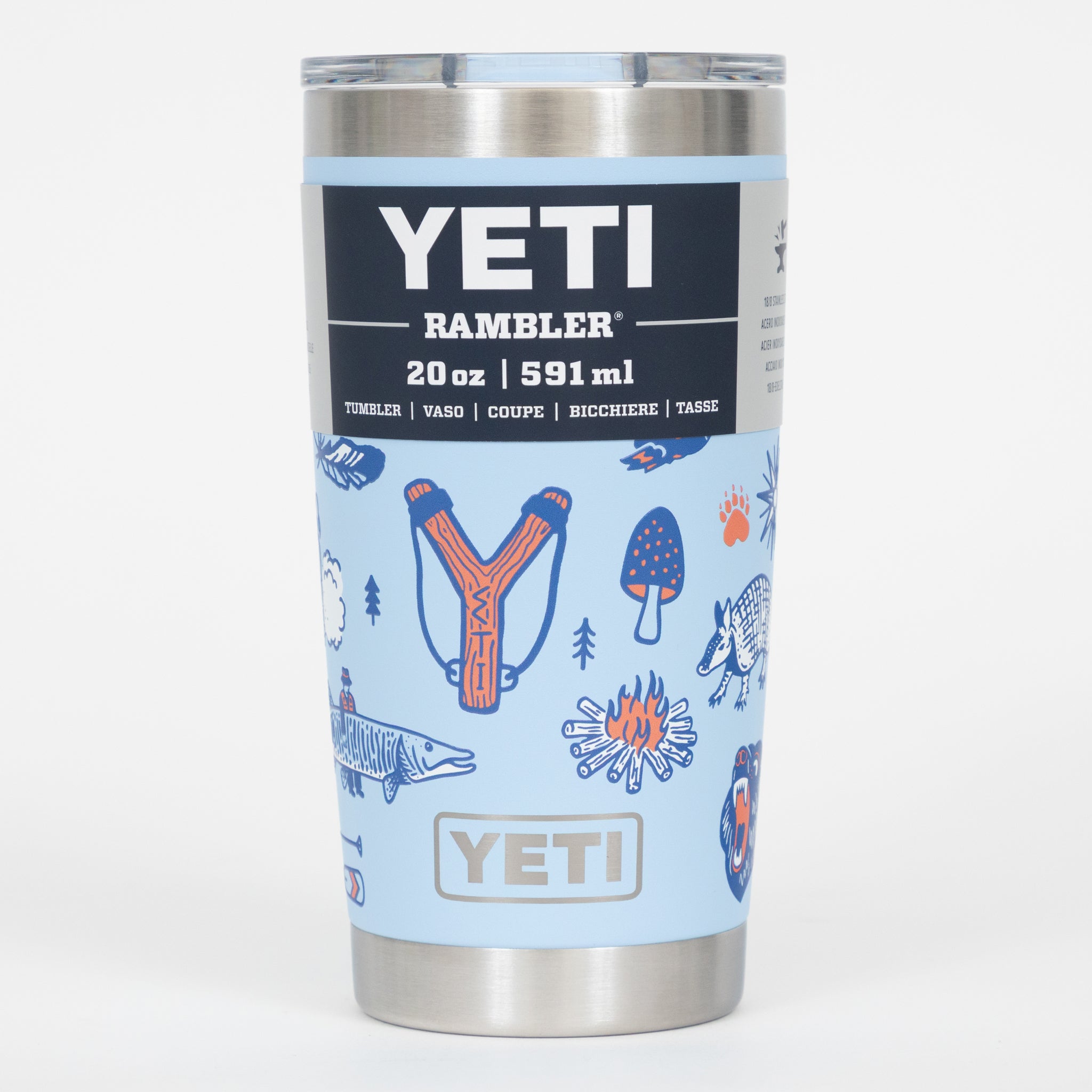 YETI Rambler® 20 oz (591 ml) Tumbler in Big Sky Summer Camp
