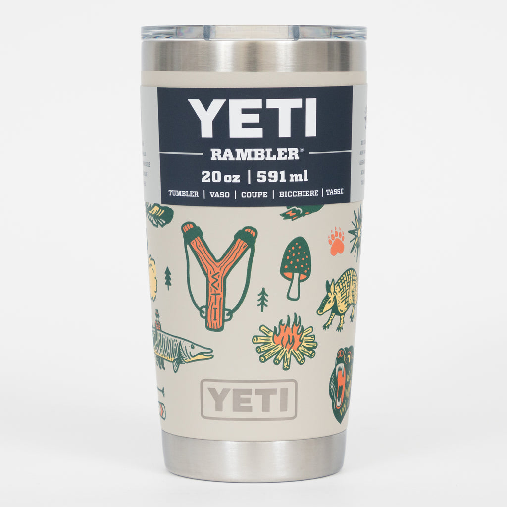 YETI Rambler® 20 oz (591 ml) Tumbler in Cape Summer Camp