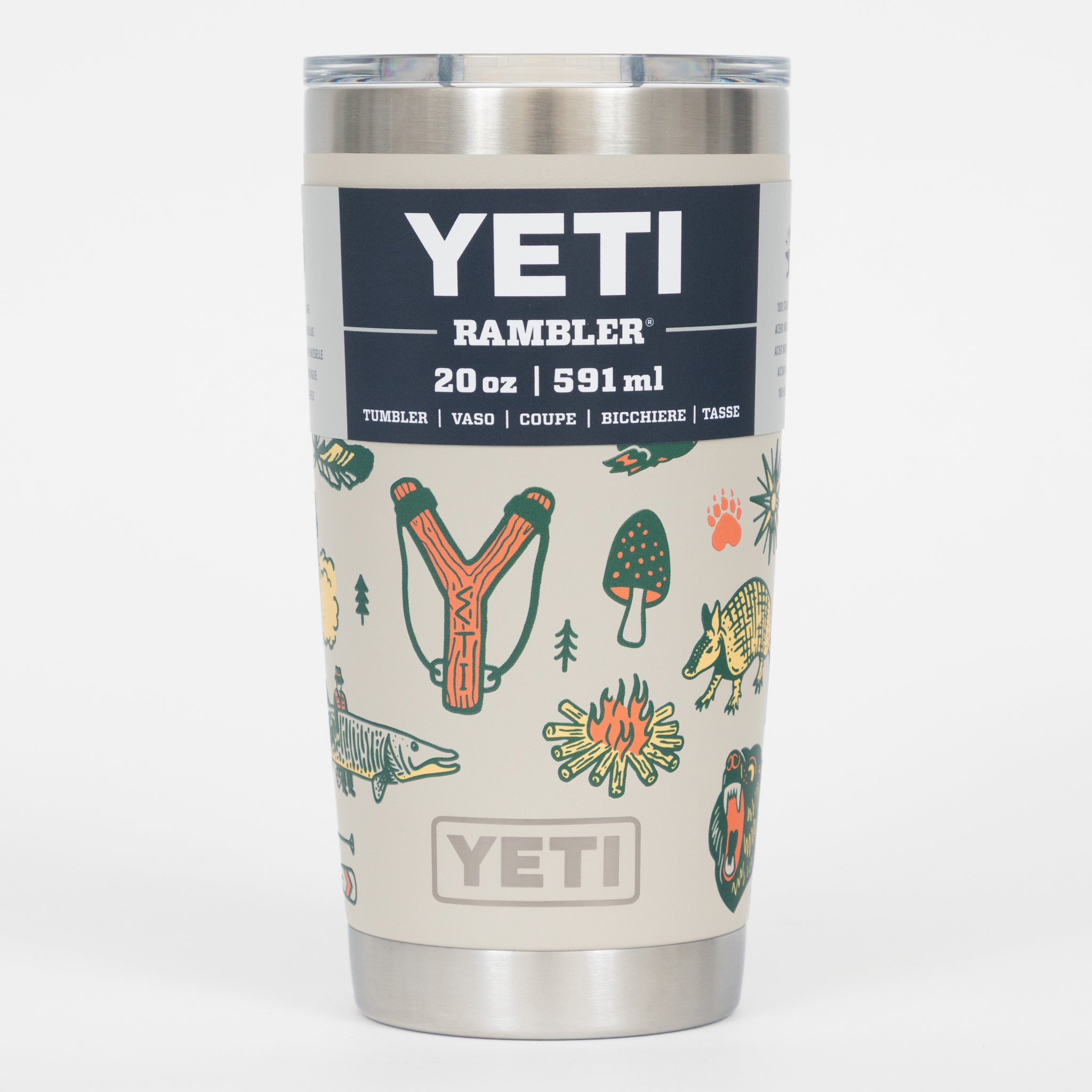YETI Rambler® 20 oz (591 ml) Tumbler in Cape Summer Camp