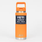 YETI Rambler® 26 oz (769 ml) Bottle With Straw Cap in King Crab Orange