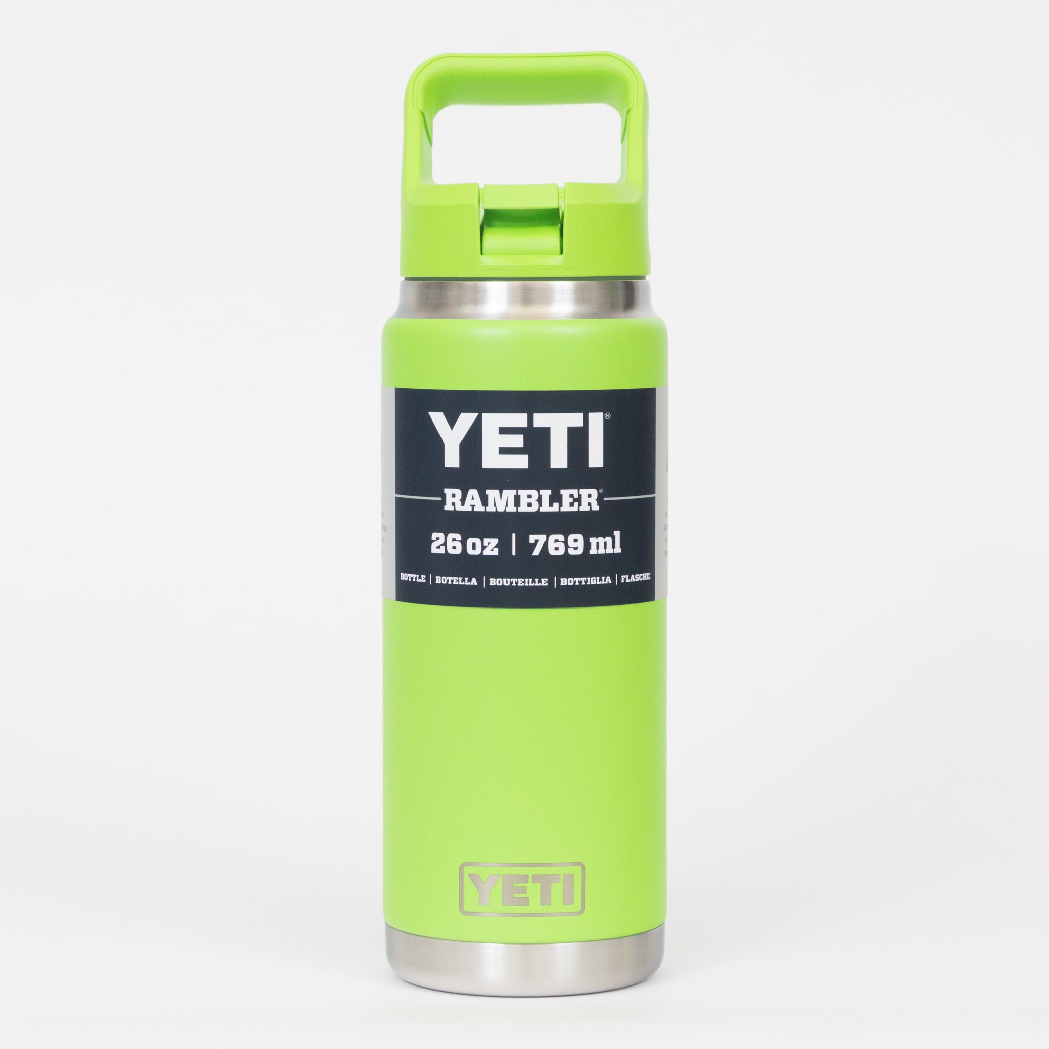 YETI Rambler® 26 oz (769 ml) Bottle With Straw Cap in Venom