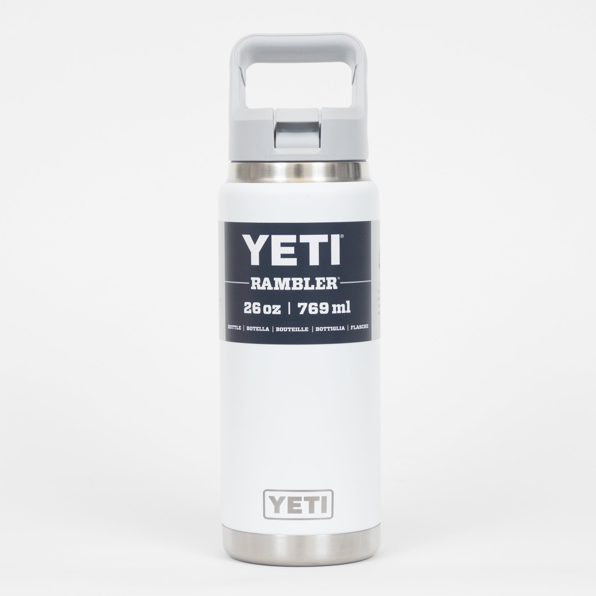 YETI Rambler® 26 oz (769 ml) Bottle With Straw Cap in White
