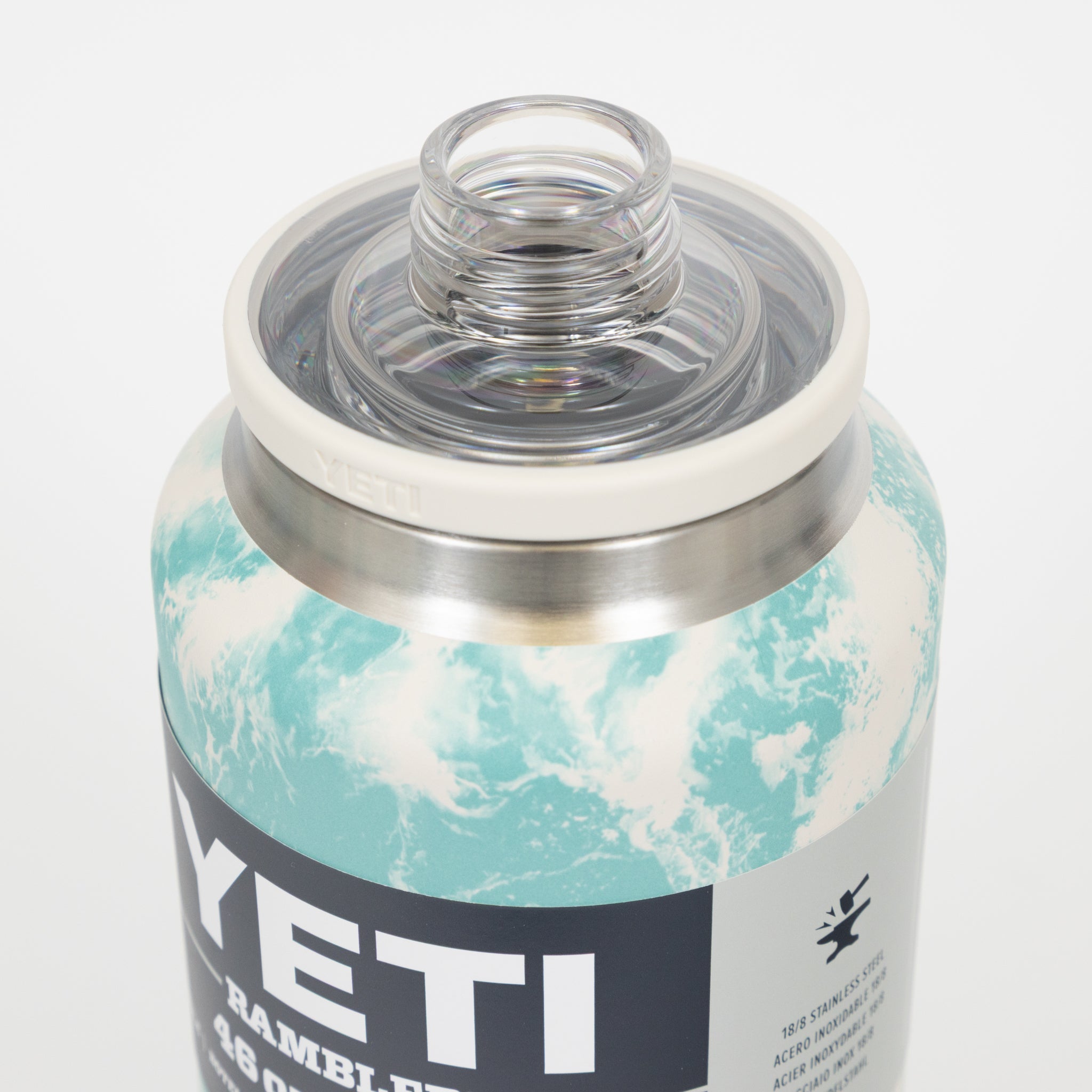 YETI Rambler® 46 oz (1.3 L) Bottle with Chug Cap in Sea View
