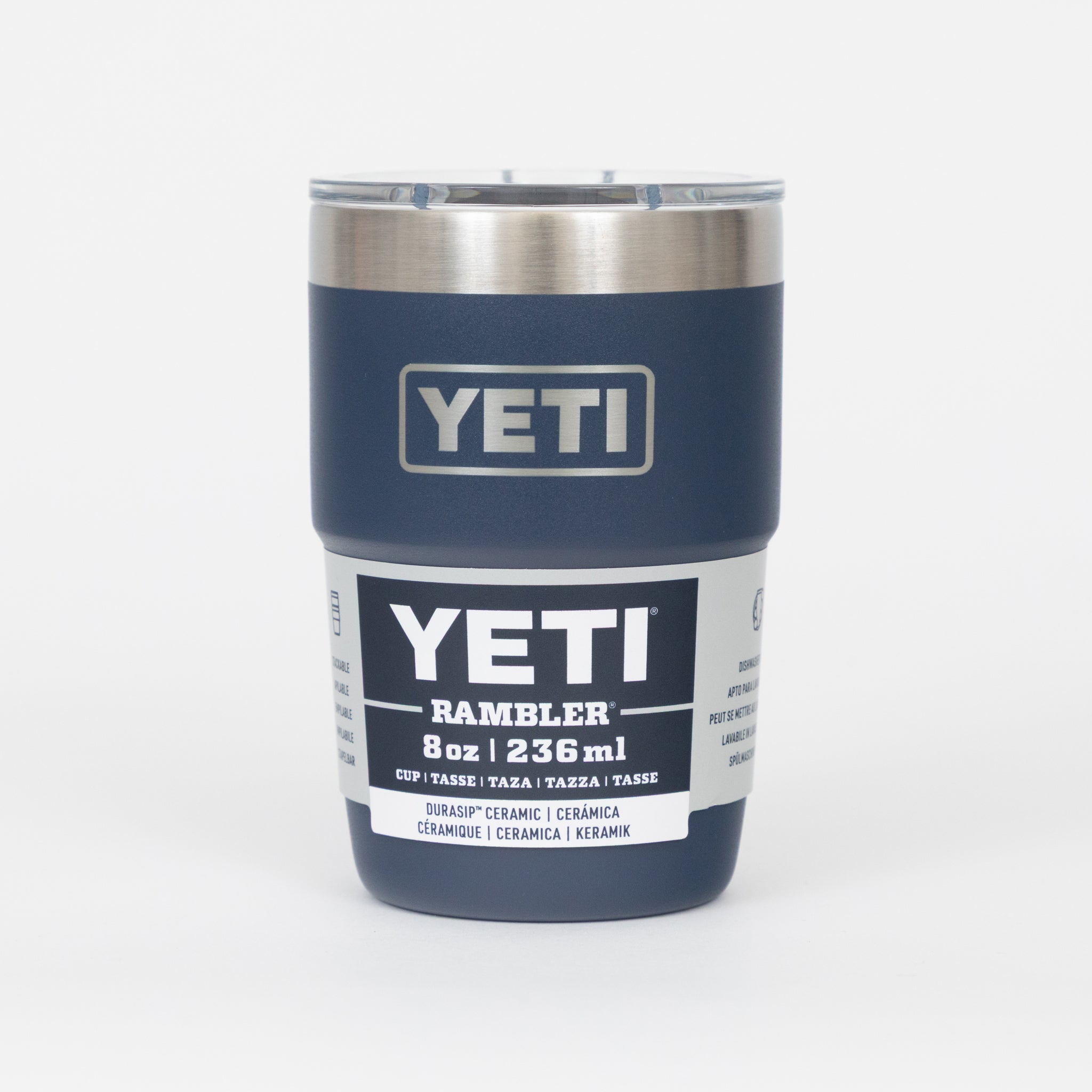 YETI Rambler® 8 oz (236 ml) Stackable Ceramic Cup in Navy