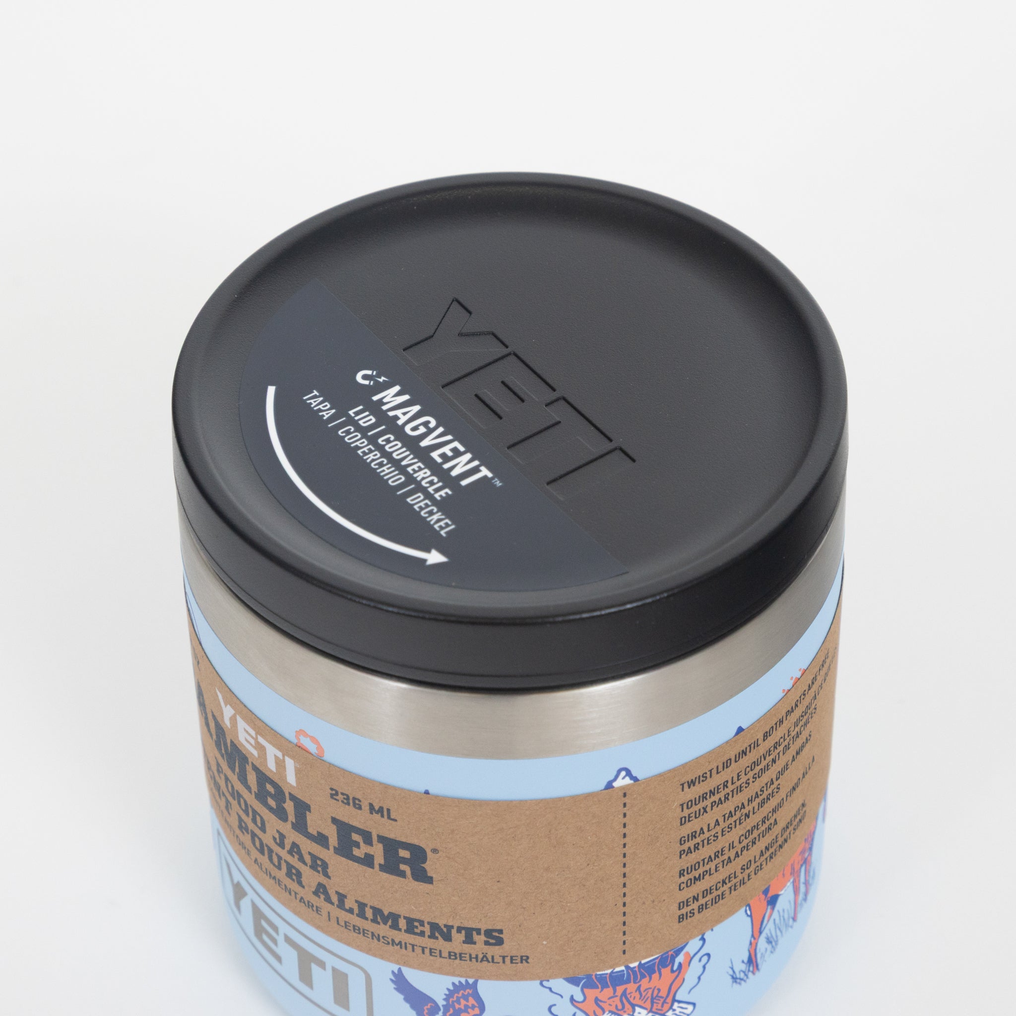 YETI Rambler® 8 oz (237 ml) Food Jar in Big Sky Summer Camp