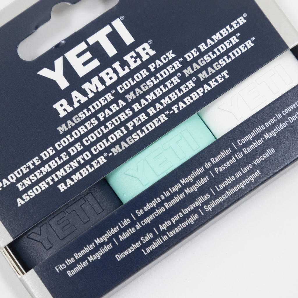 YETI Rambler® MagSlider™ Colour Pack in Navy, Seafoam & White