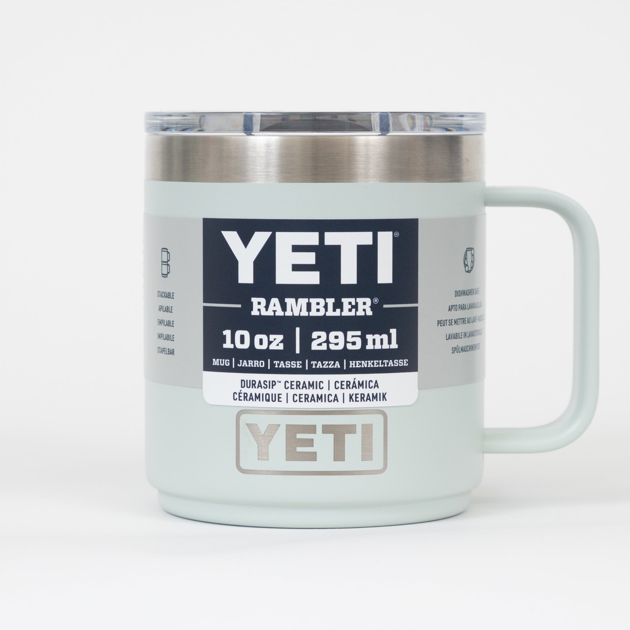 YETI Rambler® 10 oz (295 ml) Stackable Mug With DuraSip™ Ceramic Lining in Ridgeline