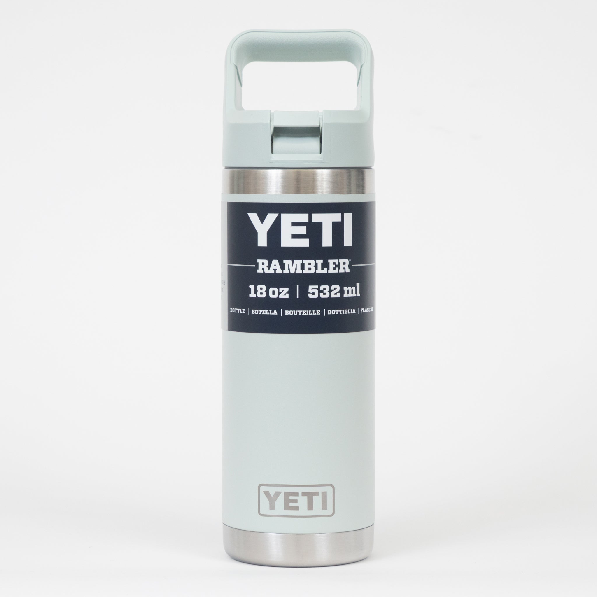 YETI Rambler® 18 oz (532 ml) Bottle With Straw Cap in Ridgeline