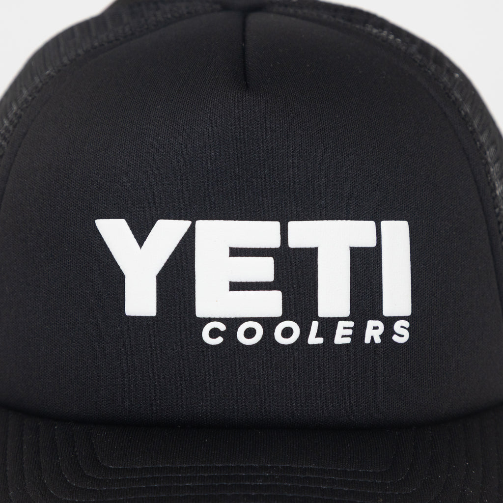 YETI Yeti Coolers Mid Pro Foam Trucker Hat in BLACK