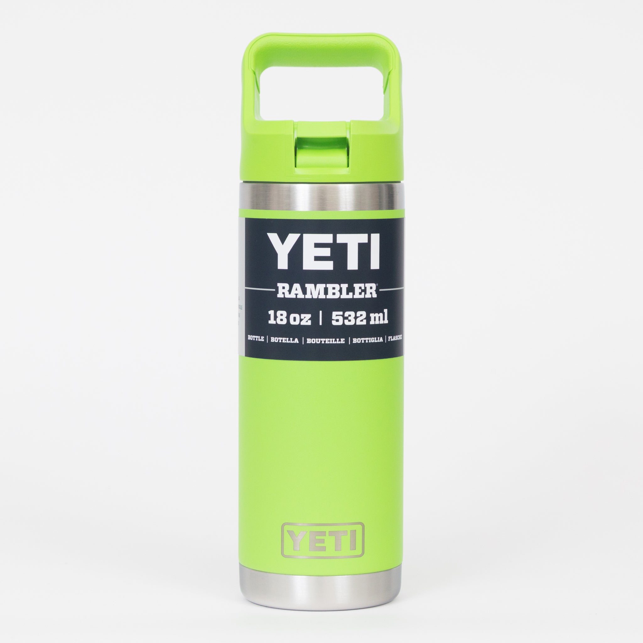 YETI Rambler® 18 oz (532 ml) Bottle With Straw Cap in Venom