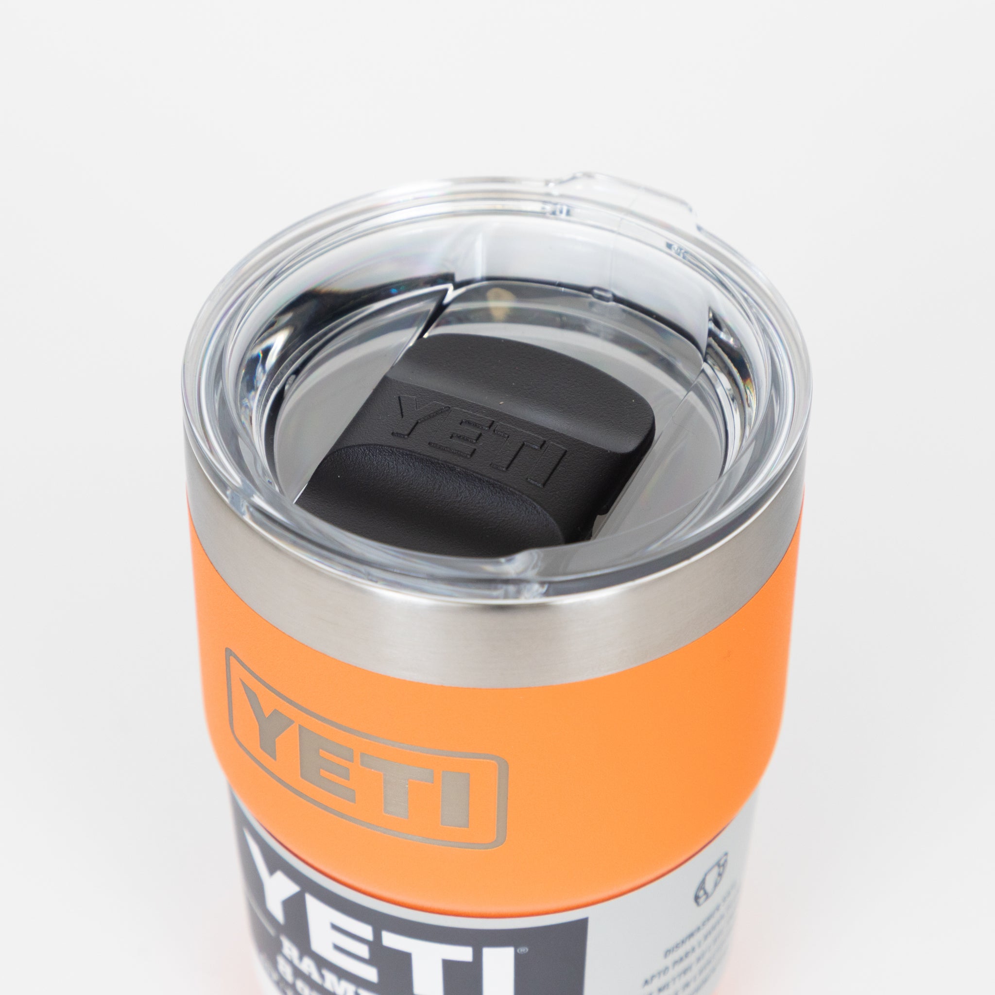 YETI Rambler® 8 oz (236 ml) Stackable Ceramic Cup in King Crab Orange