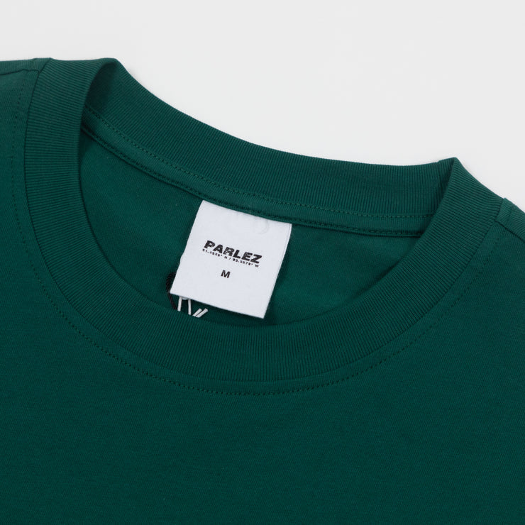 PARLEZ Yard T-Shirt in DEEP GREEN