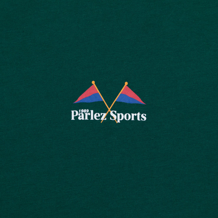 PARLEZ Yard T-Shirt in DEEP GREEN