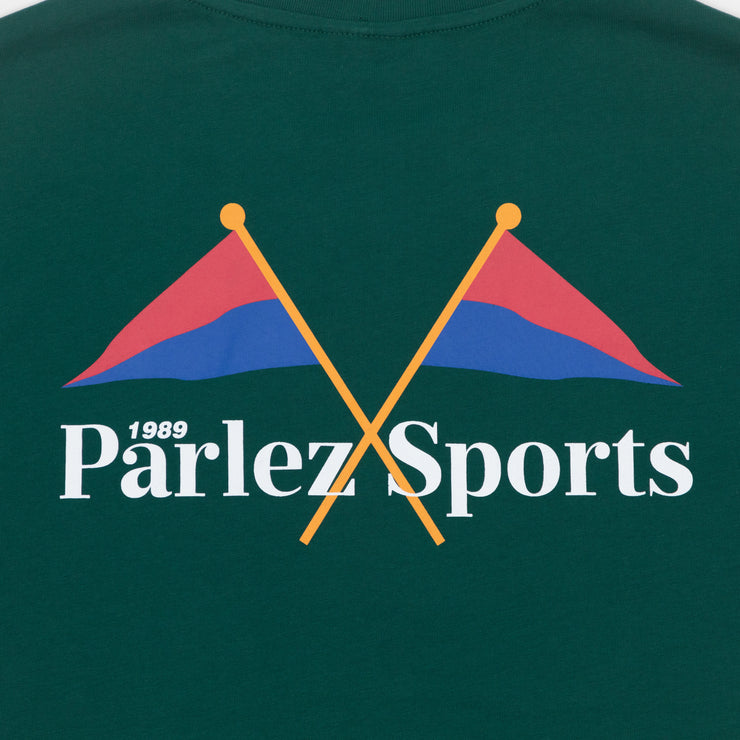 PARLEZ Yard T-Shirt in DEEP GREEN
