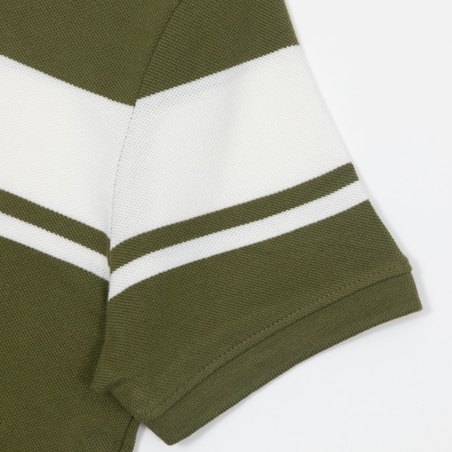 SERGIO TACCHINI Young Line Polo Shirt in GREEN & WHITE