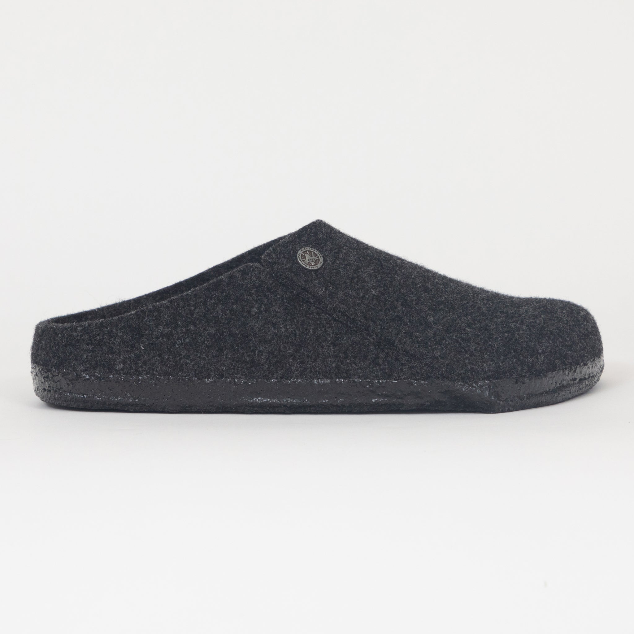 BIRKENSTOCK Zermatt Wool Felt Slippers in ANTHRACITE