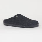 BIRKENSTOCK Zermatt Wool Felt Slippers in ANTHRACITE