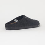 BIRKENSTOCK Zermatt Wool Felt Slippers in ANTHRACITE