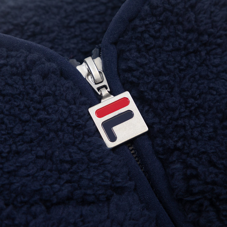 FILA Cormac Zip Through Fleece Jacket in NAVY