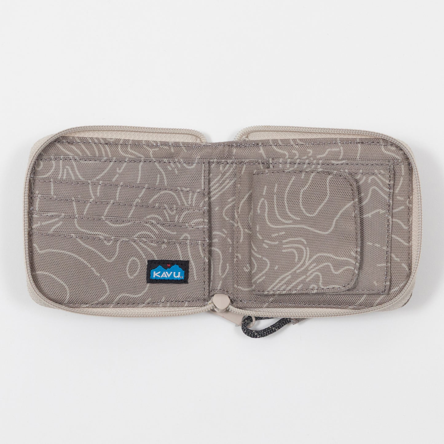 KAVU Zip Around Wallet in TAUPE TOPO