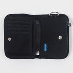 KAVU Zippy Bi-fold Wallet in BLACK