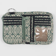 KAVU Zippy Bi-fold Wallet in GREEN