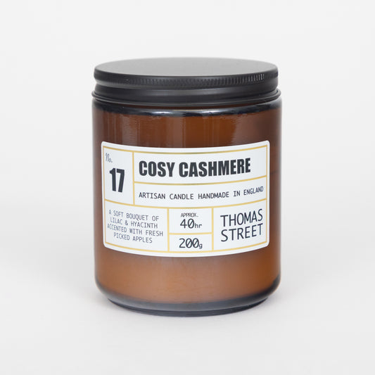 THOMAS STREET CANDLES #17 Cosy Cashmere Scented Candle (200g)