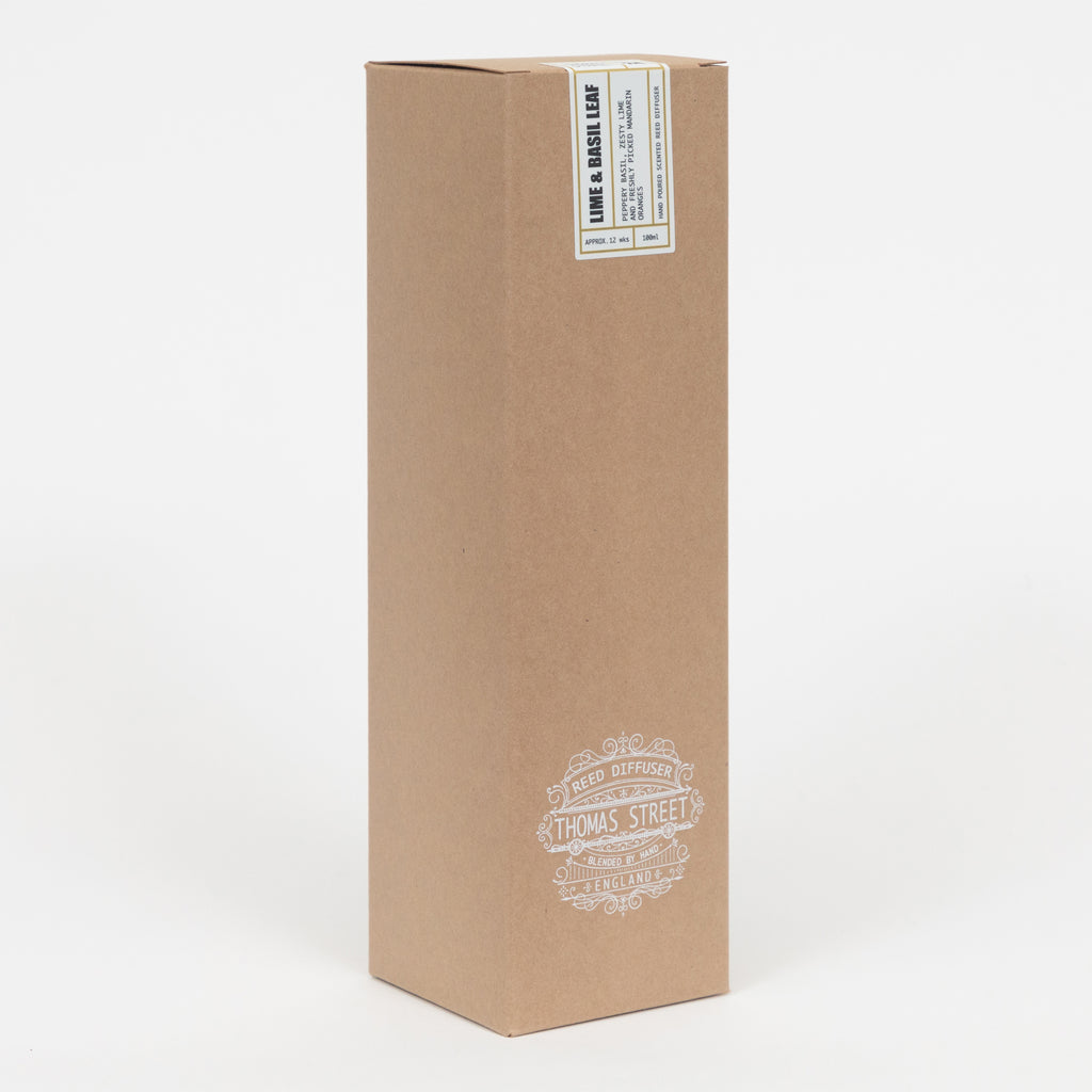 THOMAS STREET CANDLES #24 Lime & Basil Leaf Reed Diffuser (100ml)