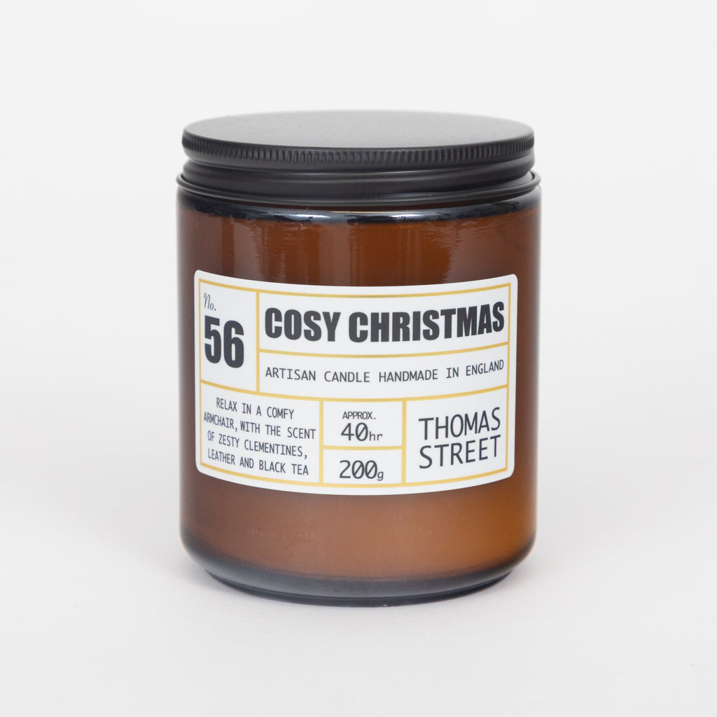THOMAS STREET CANDLES #56 Cosy Christmas Scented Candle (200g)