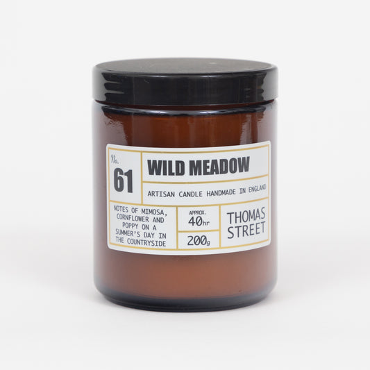 THOMAS STREET CANDLES #61 Wild Meadow Scented Candle (200g)