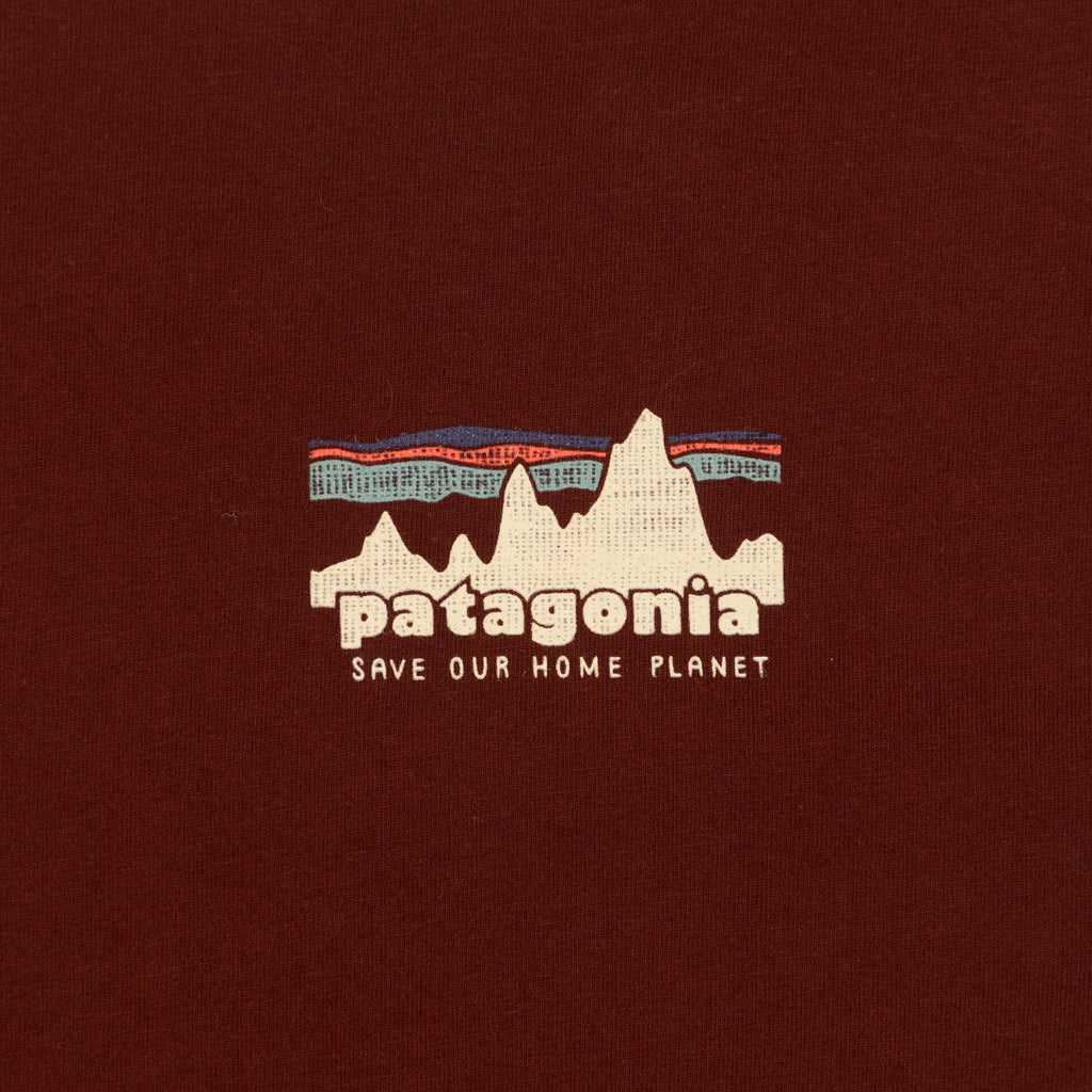 PATAGONIA '73 Skyline Organic T-Shirt in DRIED VANILLA