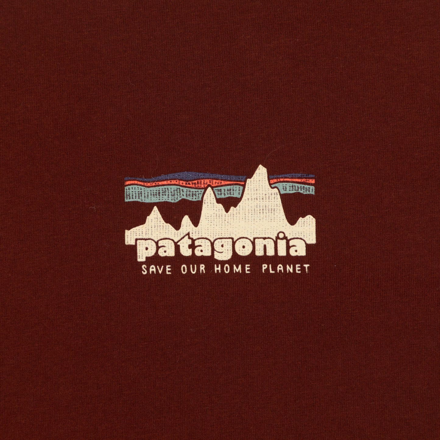 PATAGONIA '73 Skyline Organic T-Shirt in DRIED VANILLA