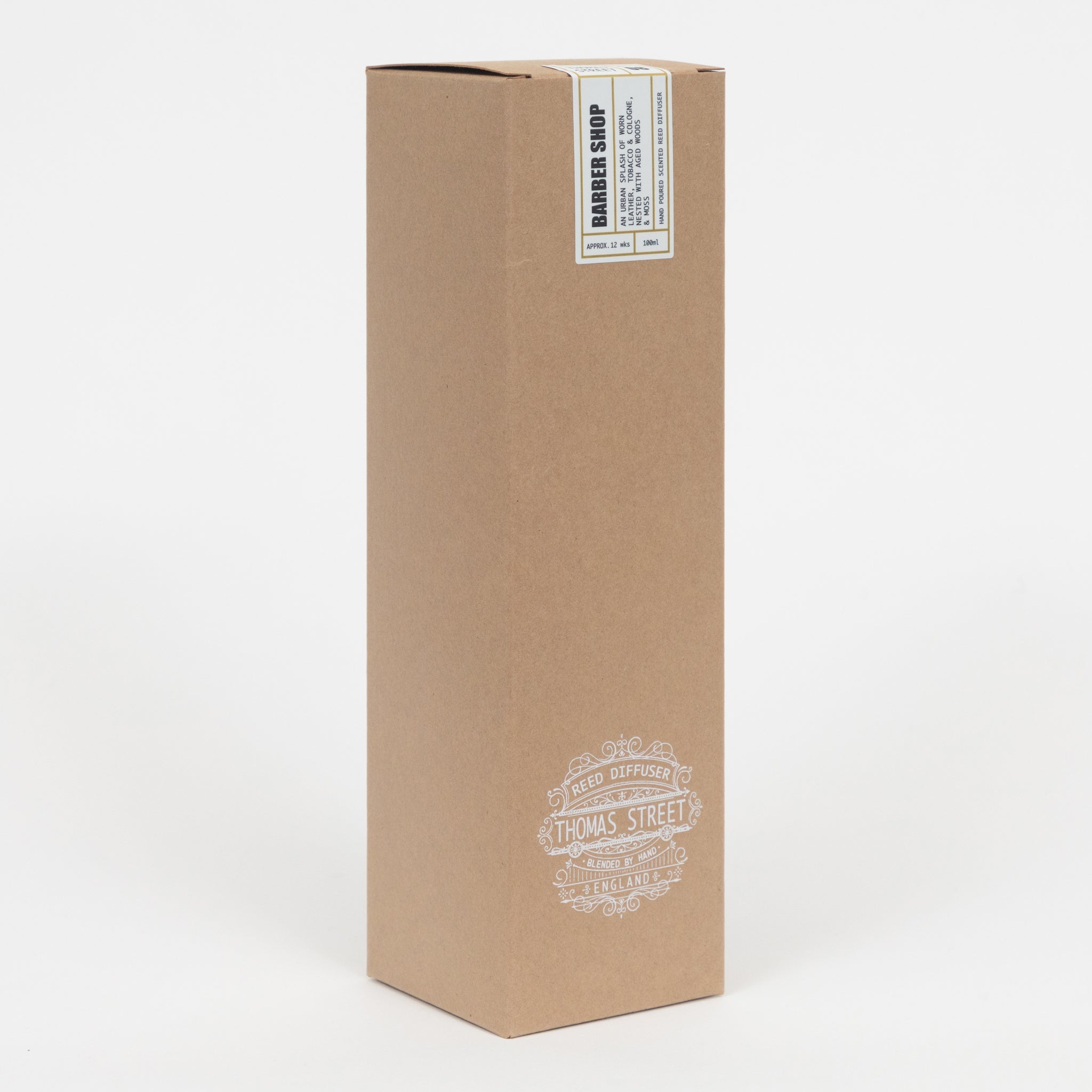 THOMAS STREET CANDLES #8 Barber Shop Scented Reed Diffuser (100ml)